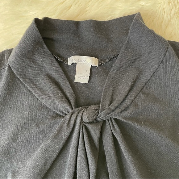 Black Dress Tank Top Knot Twist - Picture 4 of 6